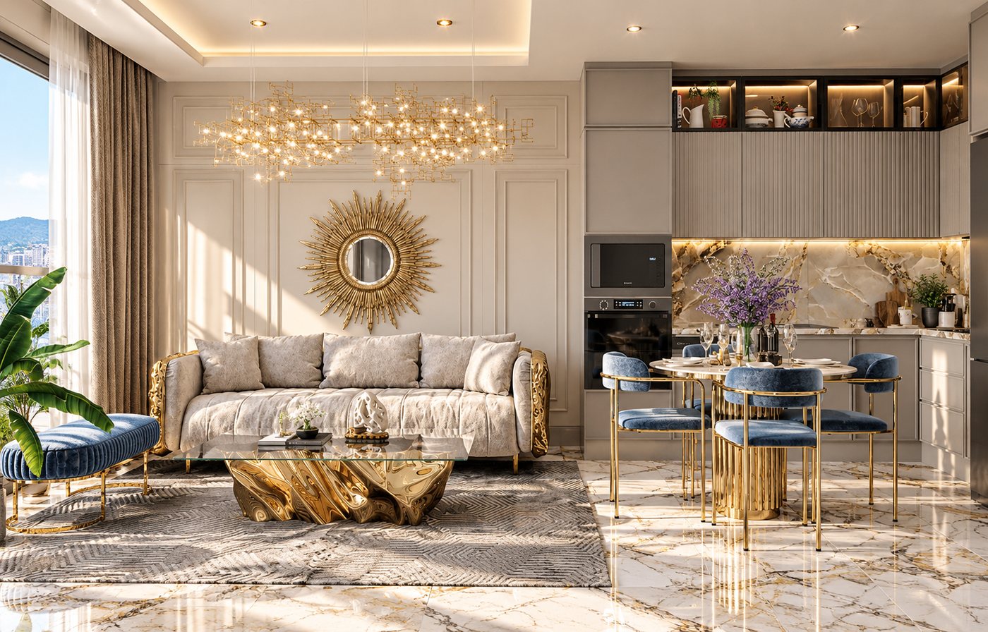 Квартиры в BestHome 47 Oba Downtown - Алания