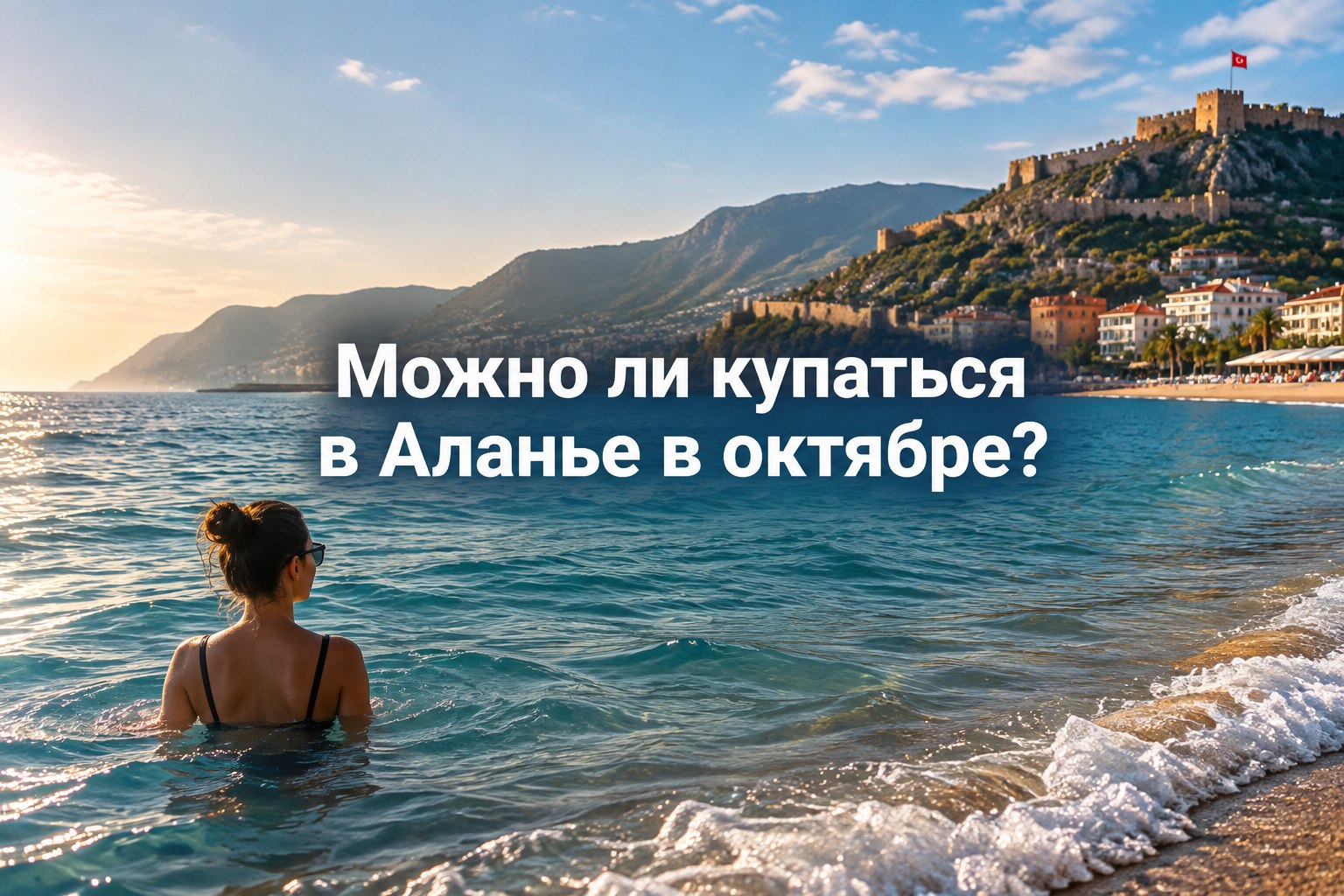 Можно ли купаться в Аланье в октябре