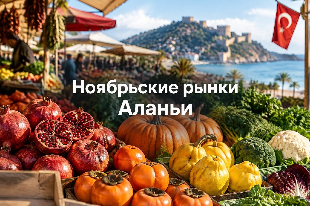 Базары Аланьи в ноябре: сезонные фрукты