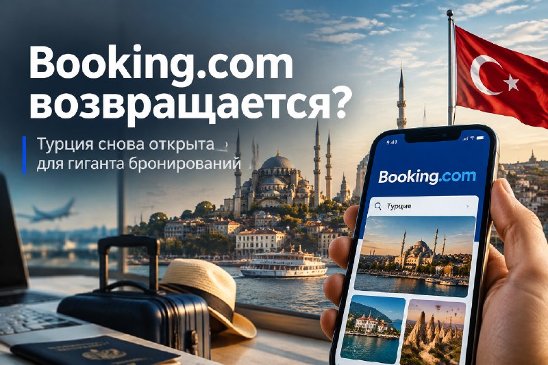 Booking возвращается в Турцию: новые правила