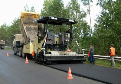 Выполнен большой объем работ по капитальному ре­монту дорог в г. Губкине