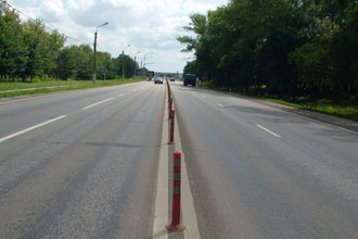 На трассе «Крым» в Белгородской области до 25 августа появятся сигнальные столбики