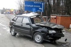 В аварии под Старым Осколом погиб водитель «четырнадцатой»