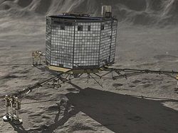 Philae удалось забить пенетратор в ядро кометы
