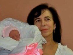 62-летняя москвичка родила Клеопатру