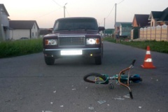 Шестилетний велосипедист попал под колёса «семёрки» в Белгородском районе