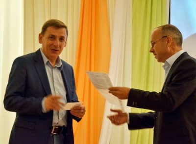 Вручение мандатов депутатам Белгородской областной Думы