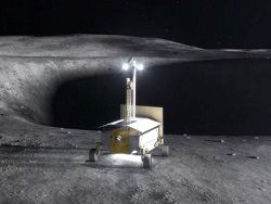 NASA испытывает прототип лунохода для поиска водяного льда
