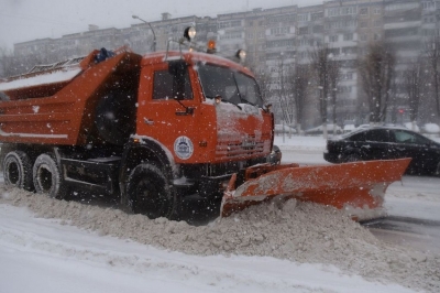 Более тысячи кубометров снега вывезли из Белгорода за сутки